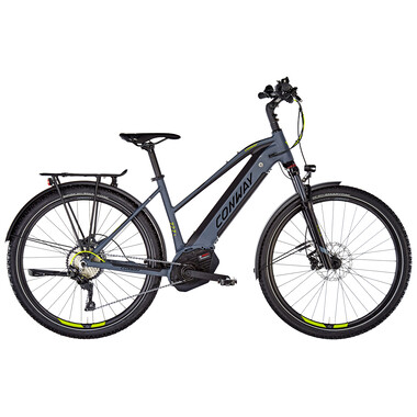 Bicicleta todocamino eléctrica CONWAY eMC POWERTUBE 727 TRAPEZ Mujer Gris 2019 0